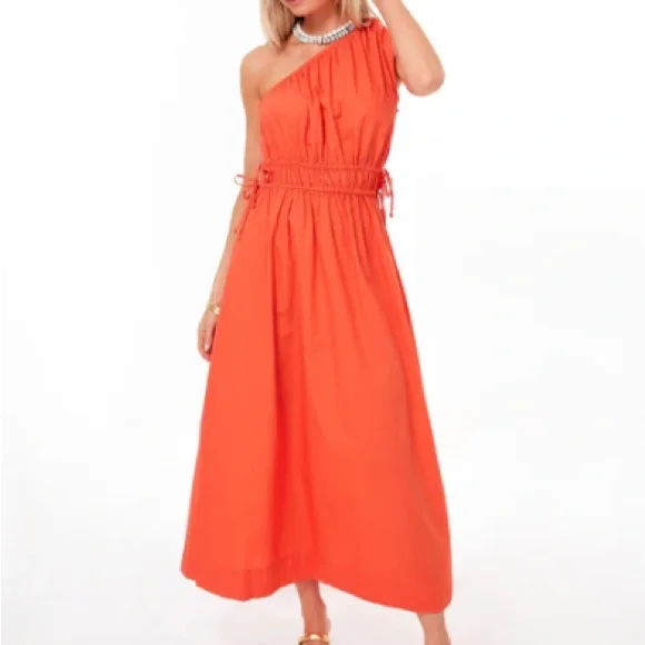 open lace back dress Faithfull the Brand main image 0